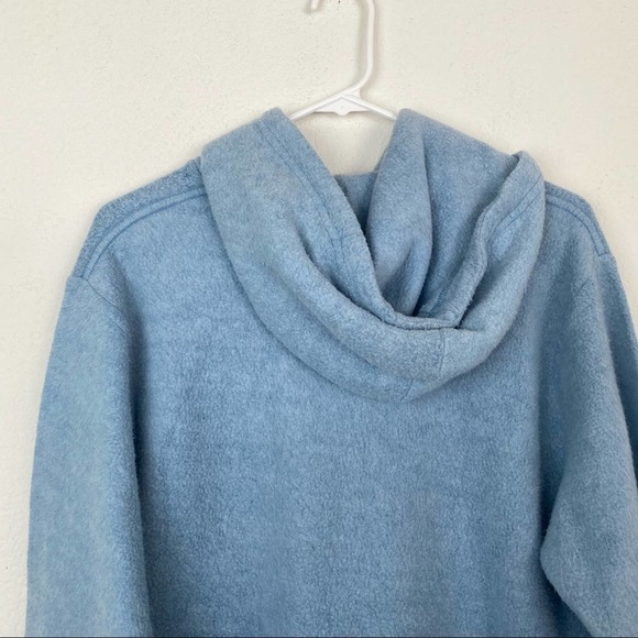 FEAT BlanketBlend Blue Hoodie Front Pocket SZ Medium - Picture 8 of 10